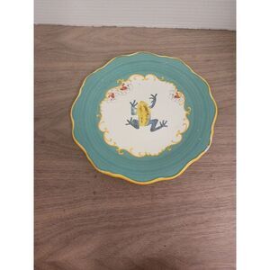 World Market 8 1/2" Salad Dessert  Collector Plate‎ With Poison Dart Frog